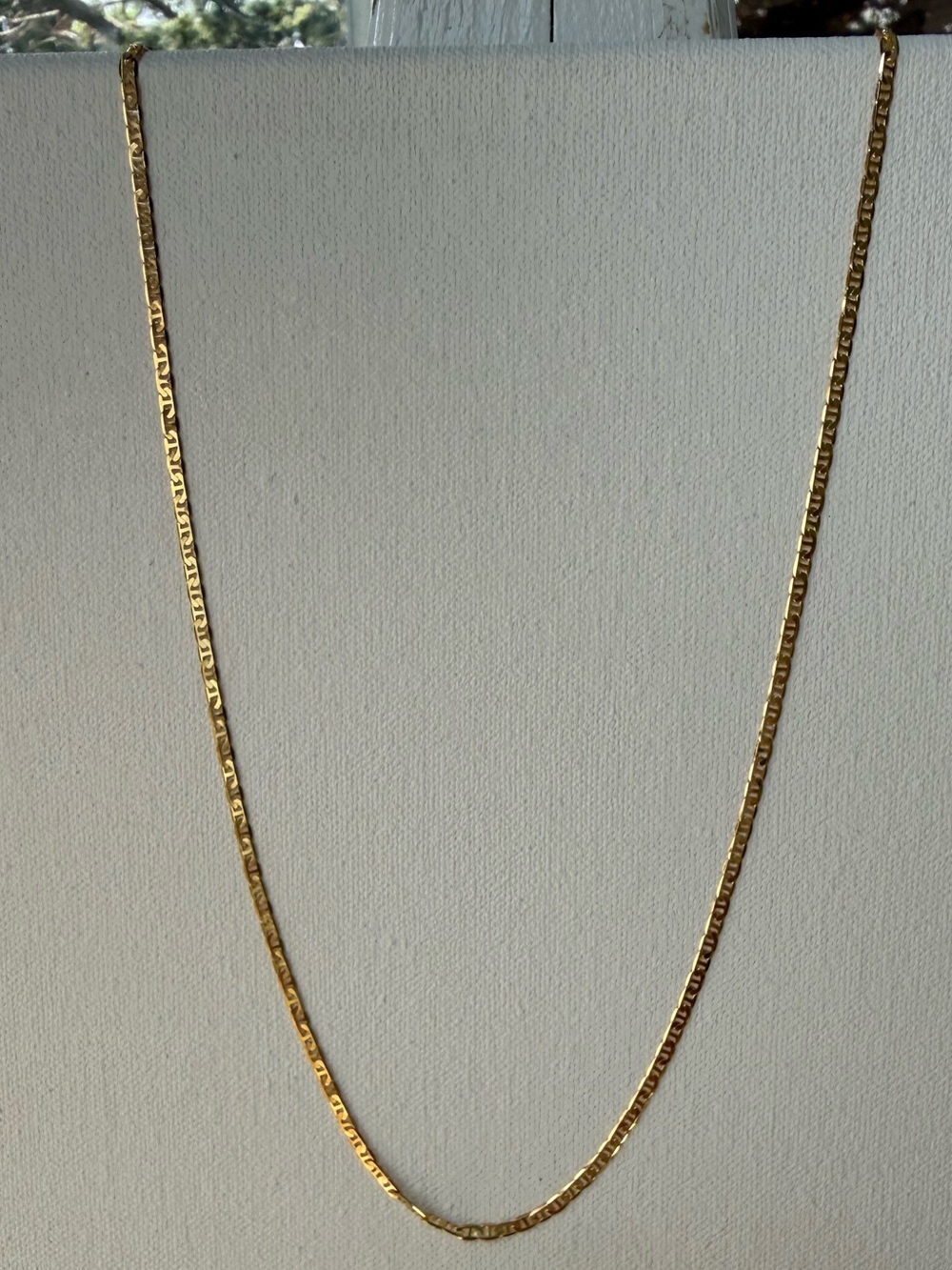18k GP Gucci Mariner Chain